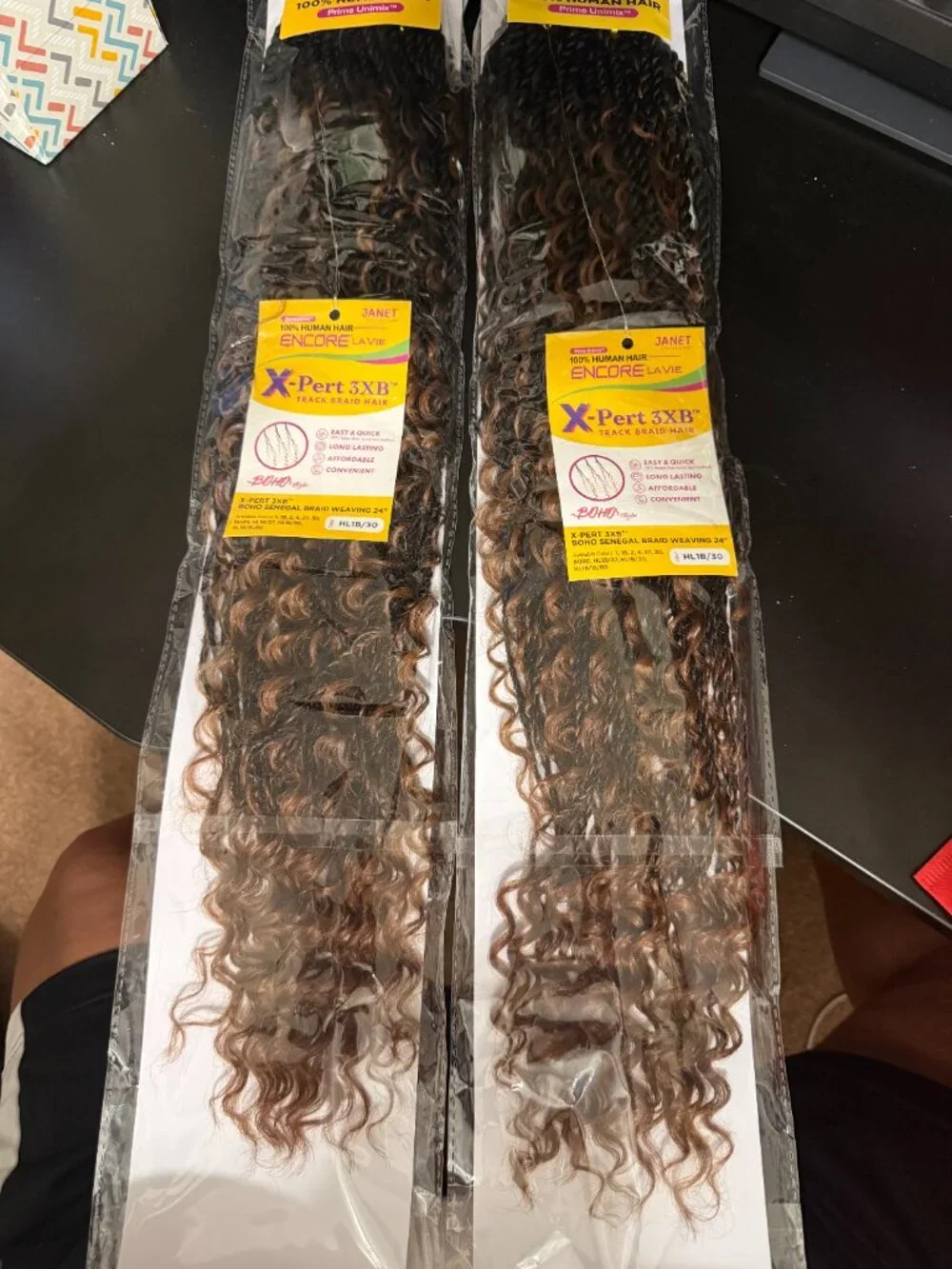 Janet Collection BOHO SENEGAL BRAID WEAVE - NWT (2 Packs)